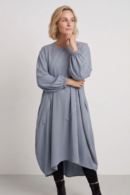 Netta Cotton Dress Light Blue – image 1 of 6
