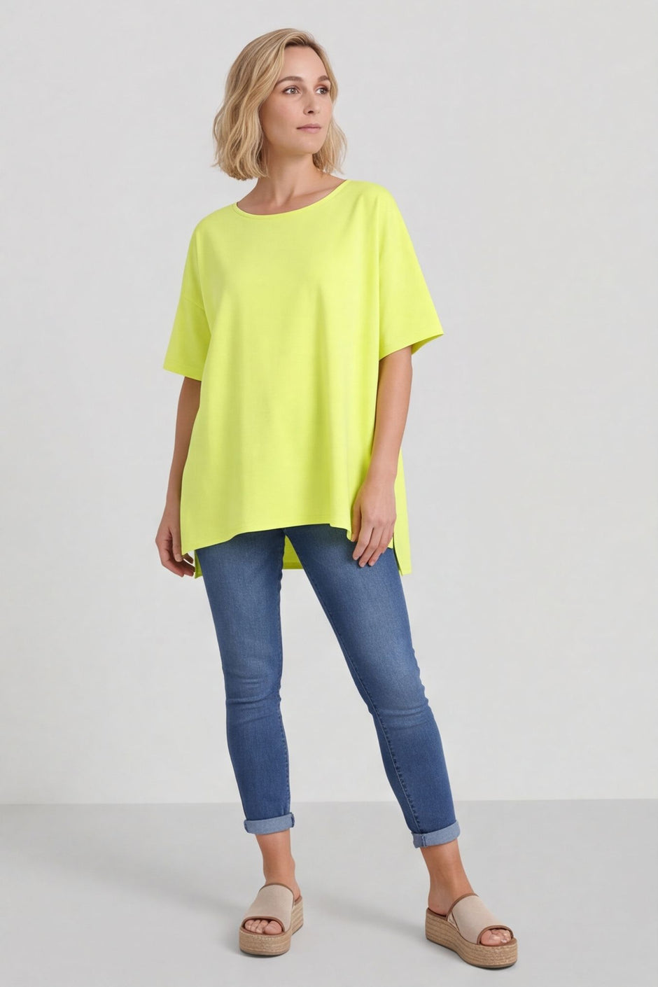 Bantham Strap Back Cotton Top Yellow – image 1 of 5