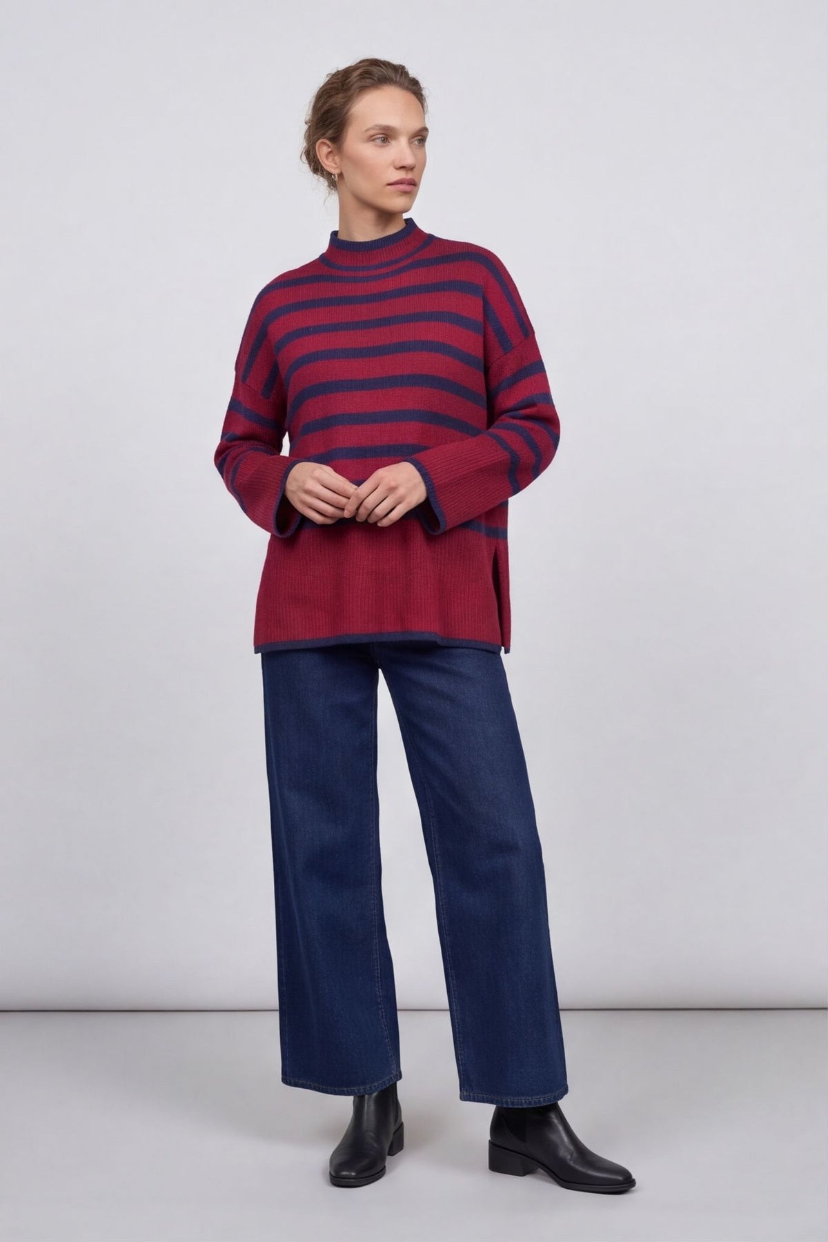 Marla Stripe Knit Top – image 1 of 6