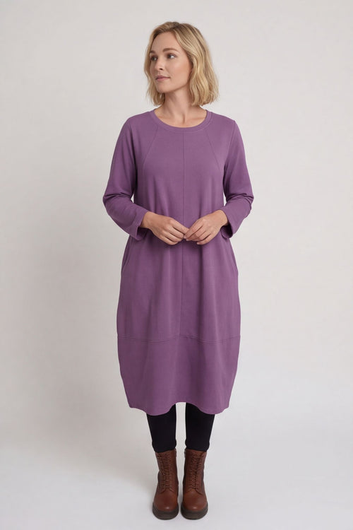 Simone Cotton Dress Light Purple – image 1 of 6