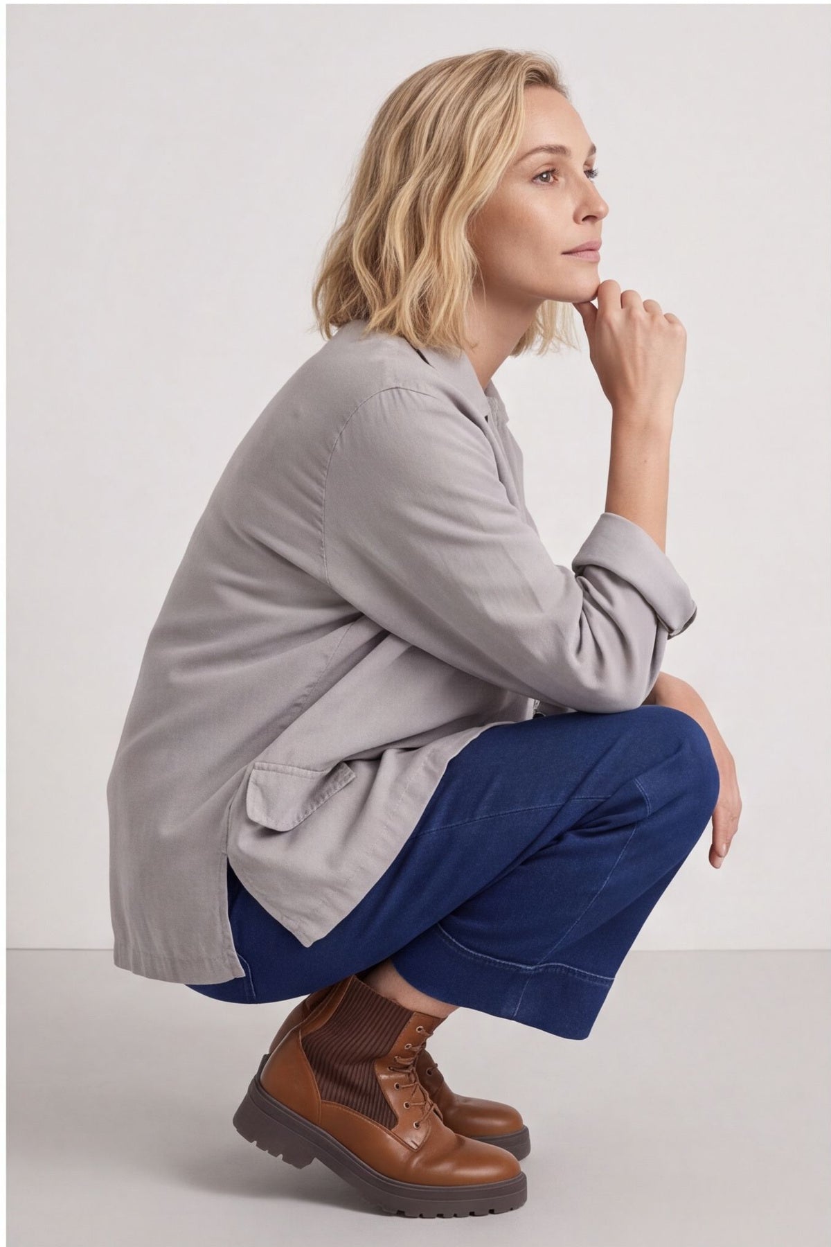 Gerano Needlecord Jacket Mocha – image 1 of 6