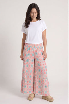 Maribel Print Trousers Pink – image 1 of 3