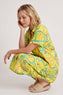 Naida Print Button Tunic Yellow – image 1 of 4