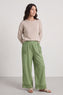 Elana Cotton Trousers Green – image 1 of 6
