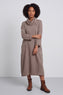 Maris Snood Cotton Dress Mocha – image 1 of 6