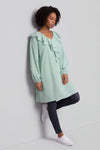 Sophronia Gingham Cotton Tunic Green – image 1 of 6
