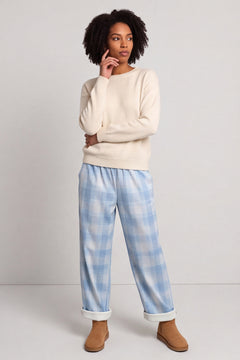 Kirri Check Trousers Light Blue – image 1 of 6