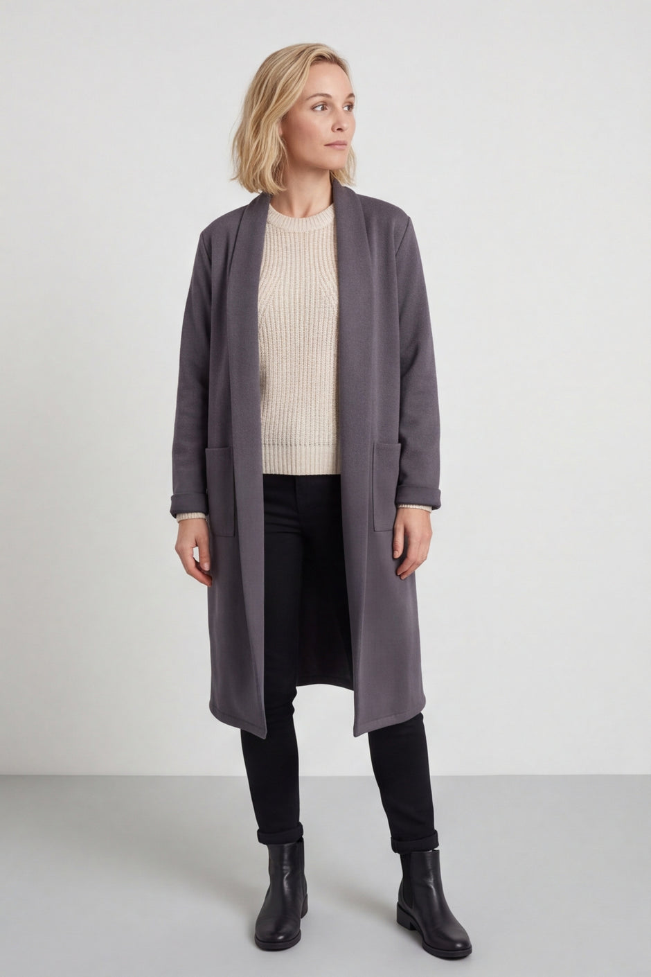 Christabel Jacket Mid Grey – image 1 of 6