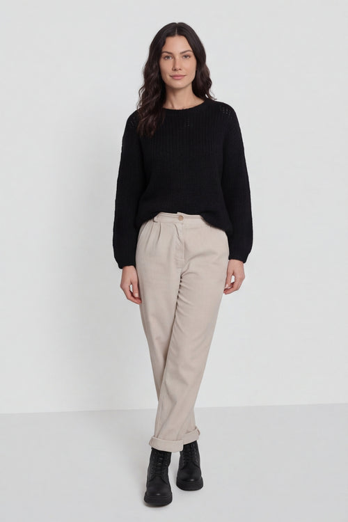 Carmella Needlecord Trousers Stone – image 1 of 6