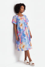 Marnie Print dress Light Blue - Marnie Print dress – image 1 of 6