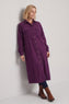 Dezi Needlecord Shirt Dress Purple – image 1 of 6