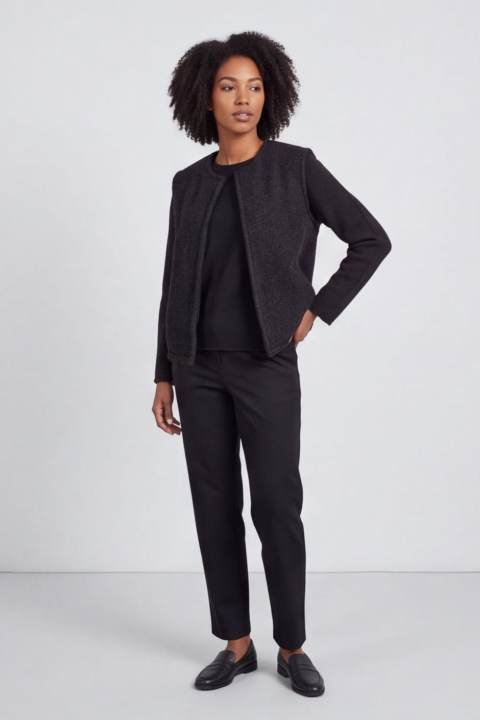 Tessa Bouclé Gilet – image 1 of 6