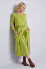 Kylie Long Sleeve Dress Lime Lime - Kylie Long Sleeve Dress Lime – image 1 of 5
