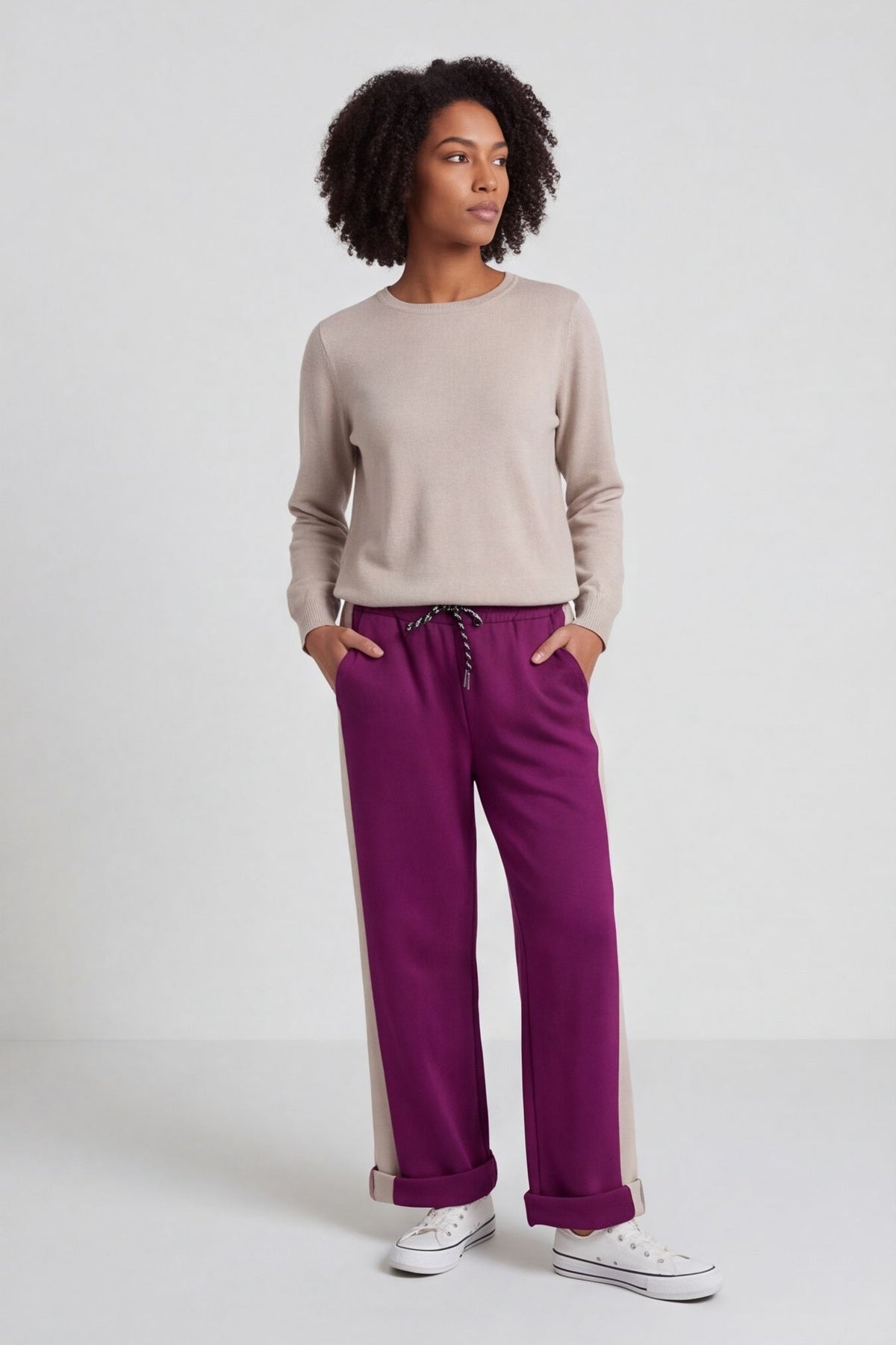 Ravenna Trousers Berry – image 1 of 6