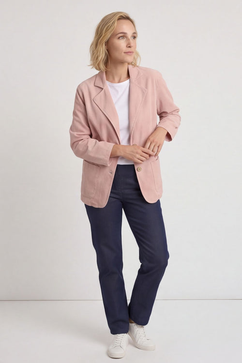 Marina Needlecord Jacket Pink – image 2 of 6