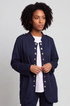Gatwick Jersey Jacket Navy – image 1 of 4