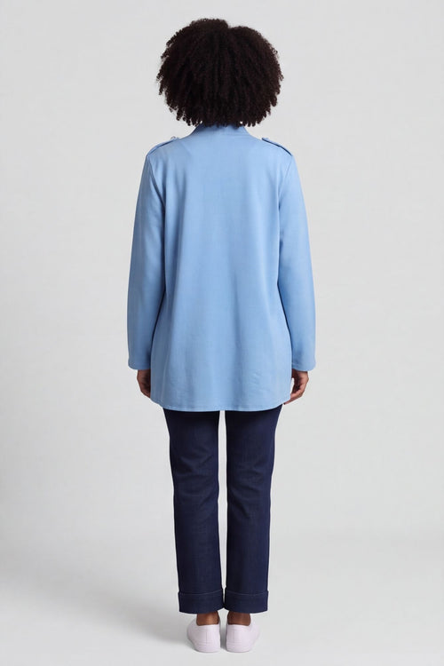 Gatwick Jersey Jacket Powder Blue – image 2 of 6