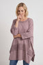 Mozelle Crochet Detail Cotton Top Mauve – image 2 of 5
