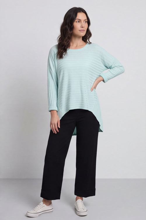Allissa Knit Top Mint – image 2 of 6