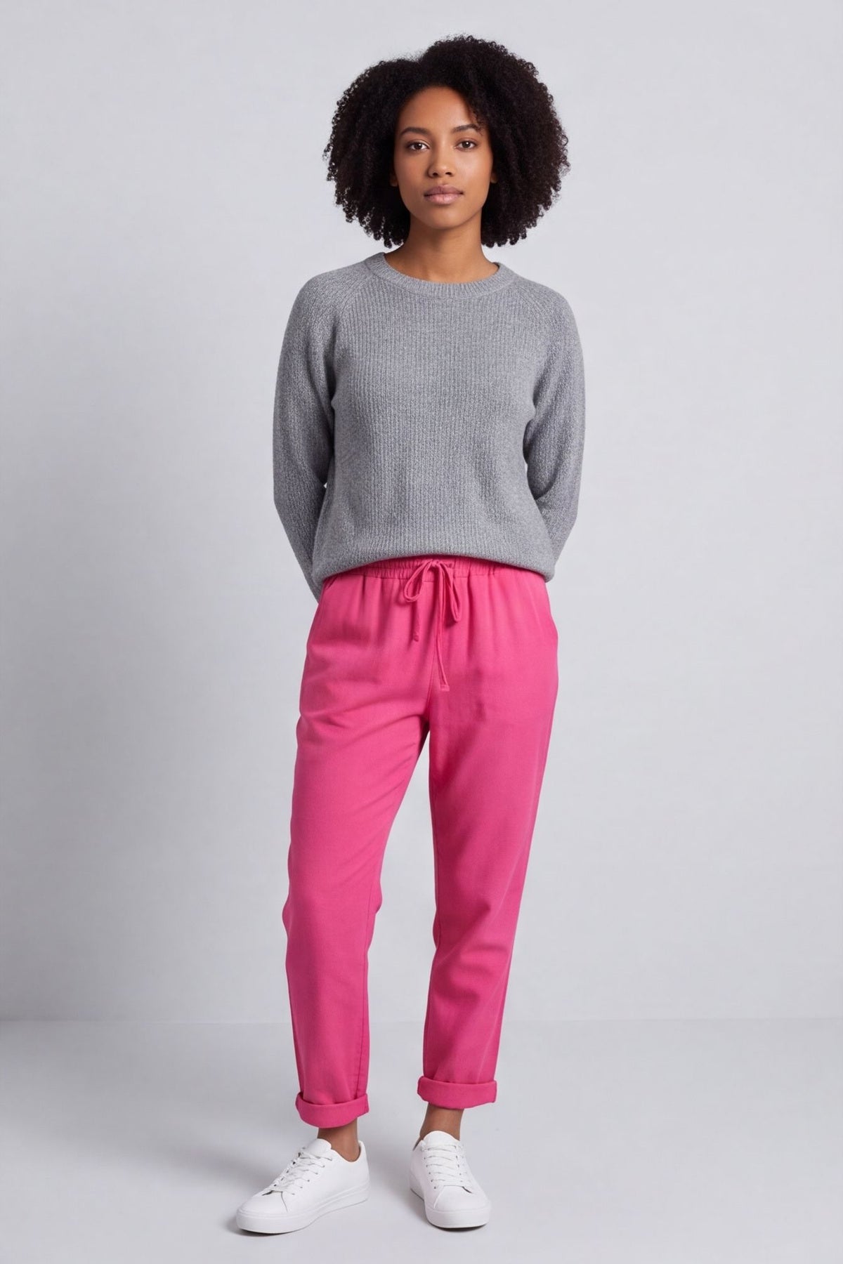 Joetta Trousers Fuchsia – image 2 of 6