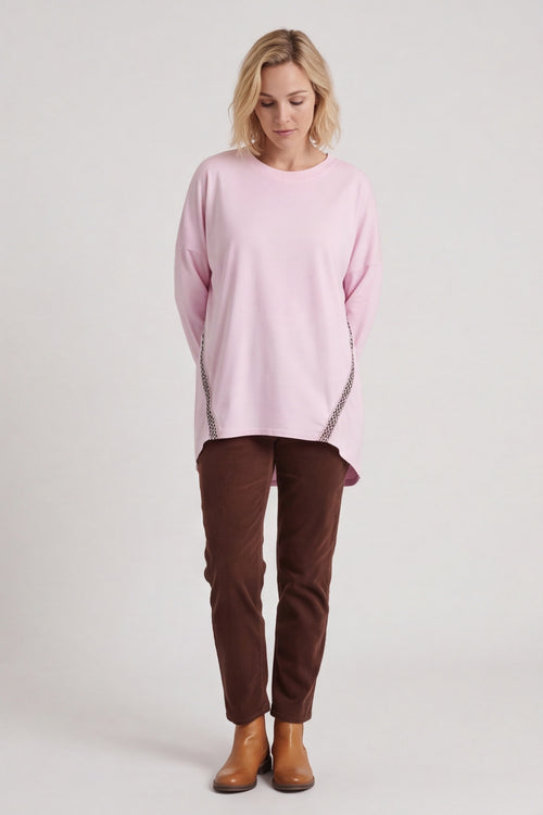 Edwina Cotton Top Pink – image 2 of 6