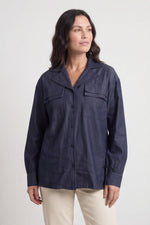Dayna Denim Jacket Dark Denim Dark Denim - Dayna Denim Jacket Dark Denim – image 2 of 5