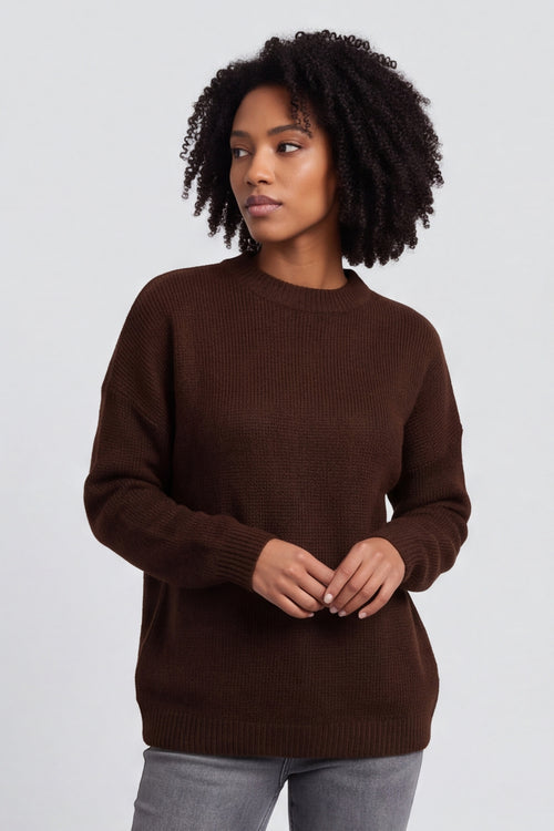 Elaine Knitted Jumper Cocoa – image 2 of 6