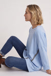Edwina Cotton Top Light Blue – image 1 of 5