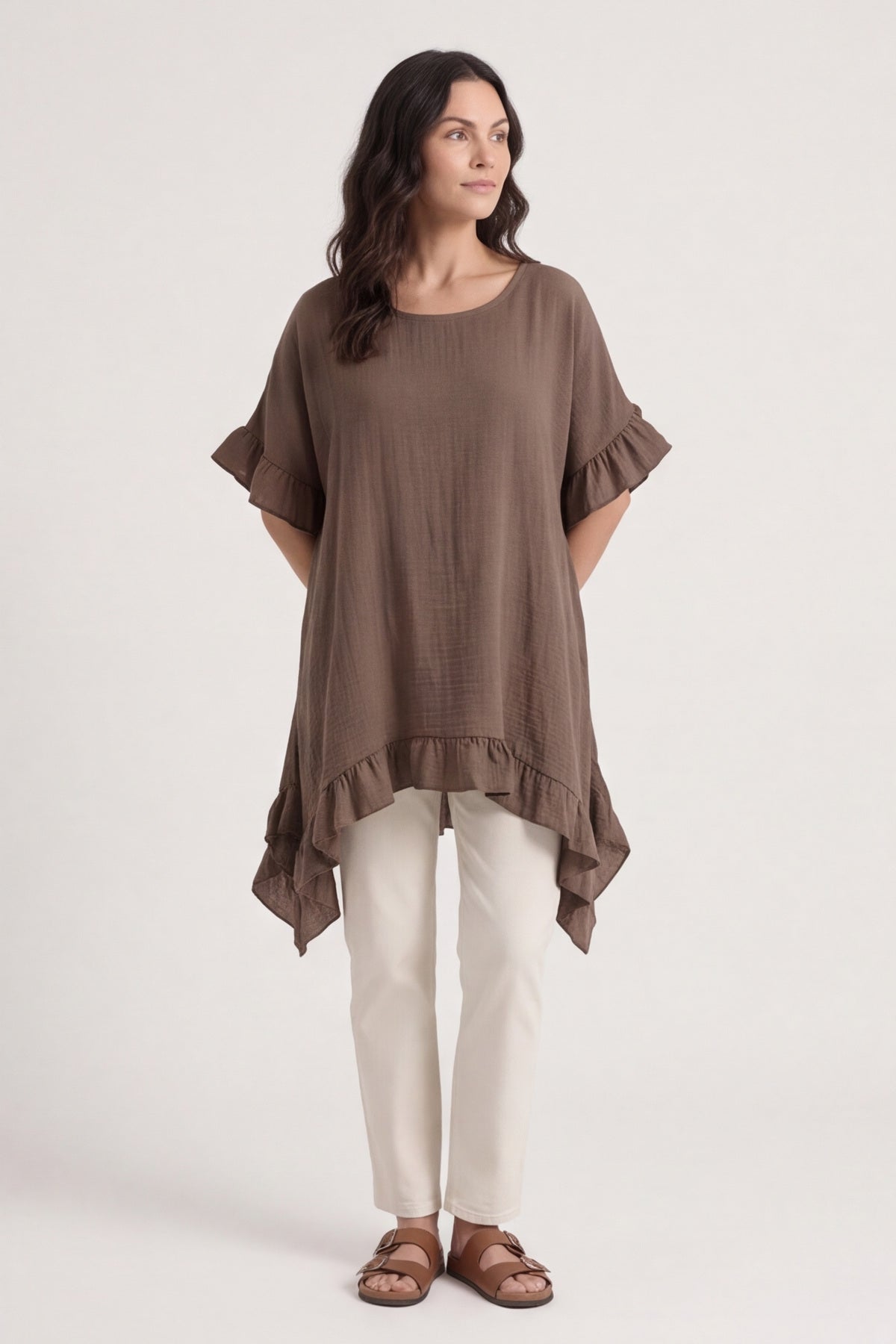Aria Essential Cotton Top Cocoa – image 2 of 6