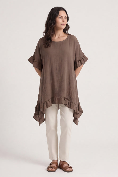 Aria Essential Cotton Top Cocoa – image 2 of 6