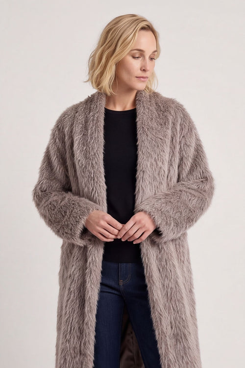 Stevie Soft Brushed Longline Jacket – image 2 of 6