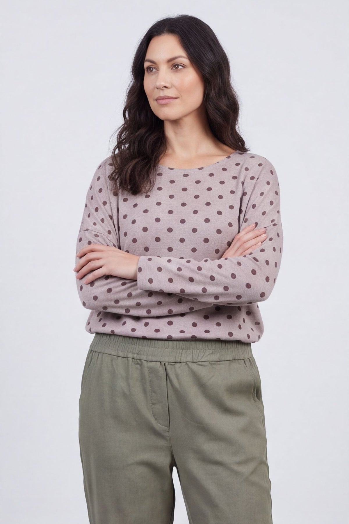 Rosaria Relaxed Turn-Up Trousers – image 2 of 6