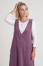 Cara Needlecord Dress Purple – image 2 of 4