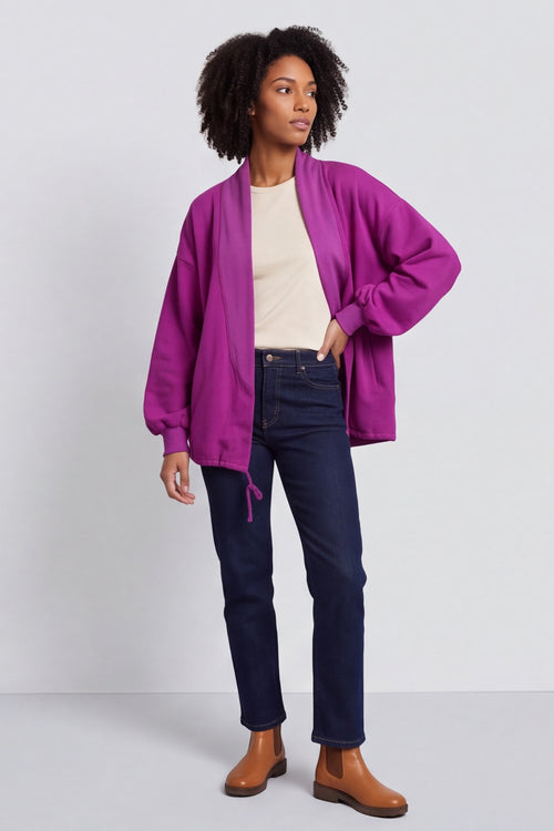 Ramsey Cotton Jacket Berry – image 2 of 5