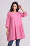 Lanton Linen Tunic Fuchsia – image 1 of 4