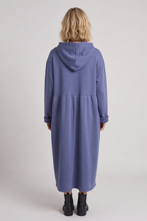 Saskia Hooded Dress Blue – image 2 of 5