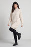 Bridie Polo Neck Knitted Tunic Stone – image 2 of 6