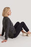 Nicky Leopard Print Cotton Top Mid Grey – image 2 of 5