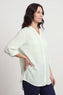 Jaynie Gingham Tie Front Shirt Green – image 2 of 6