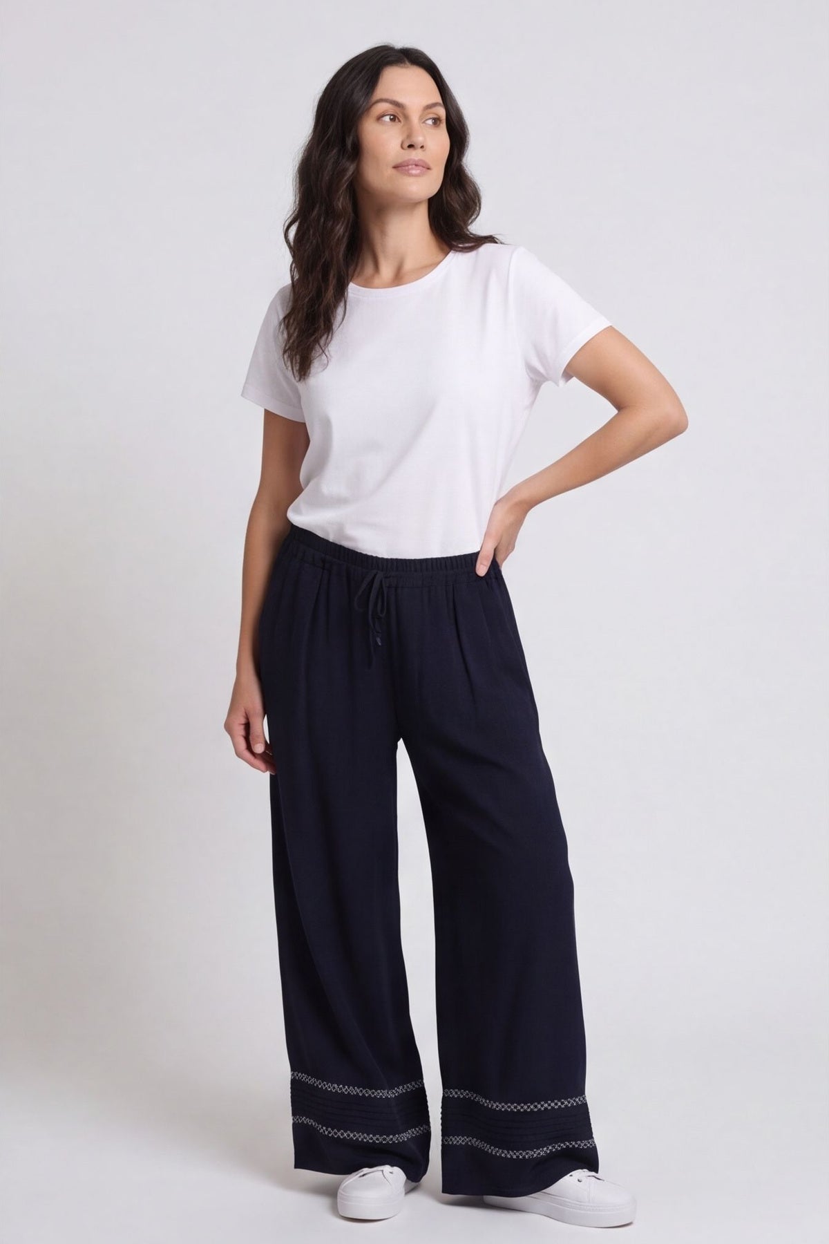 Kiki Trousers Navy – image 2 of 6