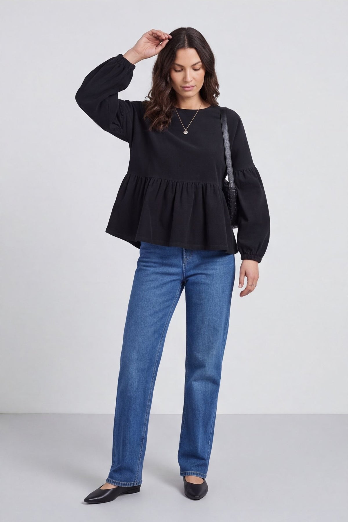Bella Needlecord Tiered Top – image 2 of 6
