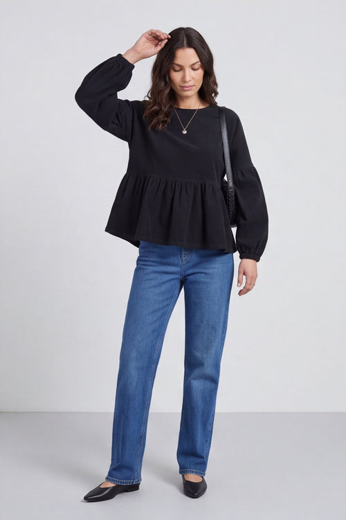 Bella Needlecord Tiered Top – image 2 of 6