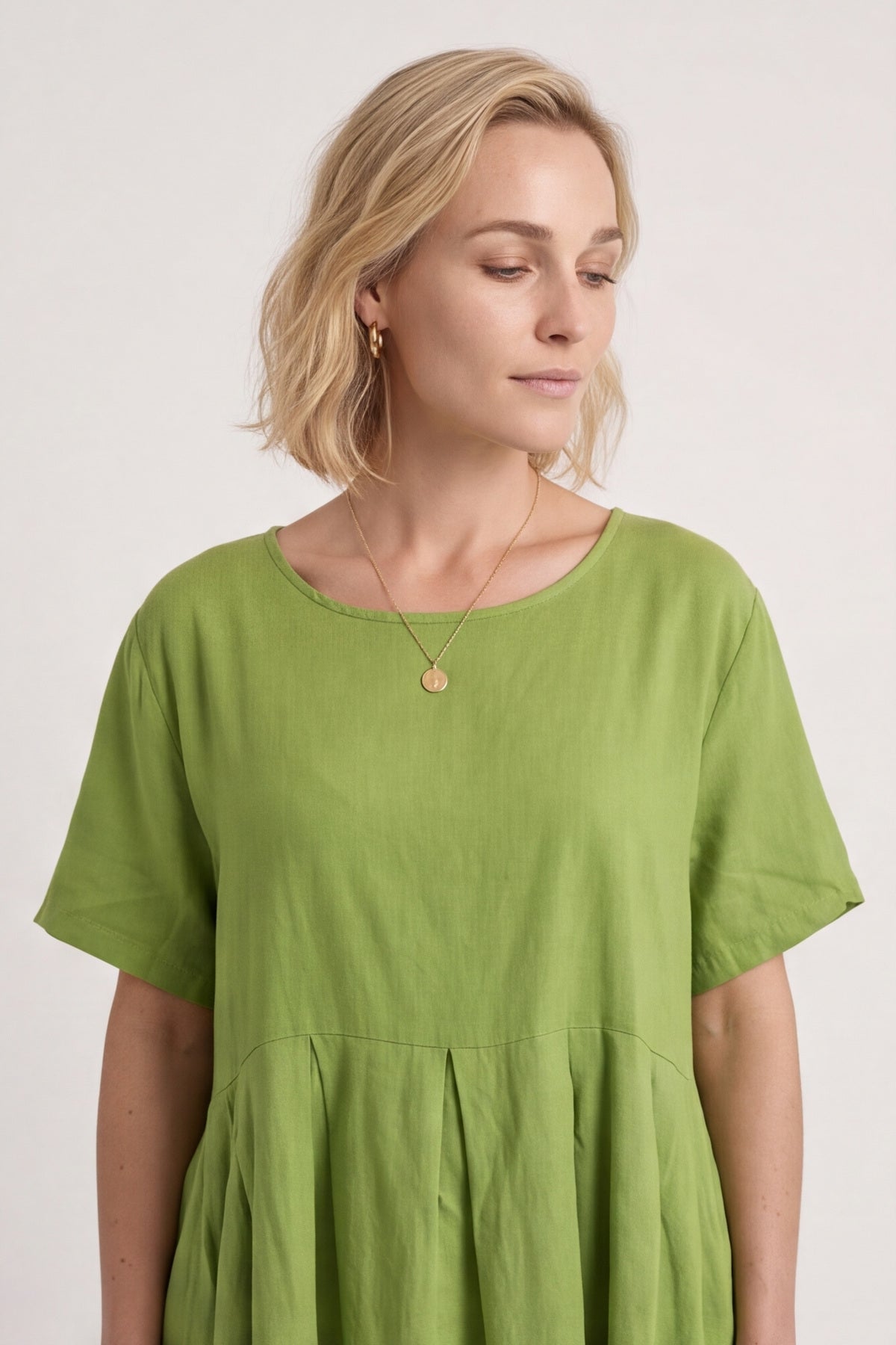 Zouch Linen Cap Sleeve Dress – image 2 of 6