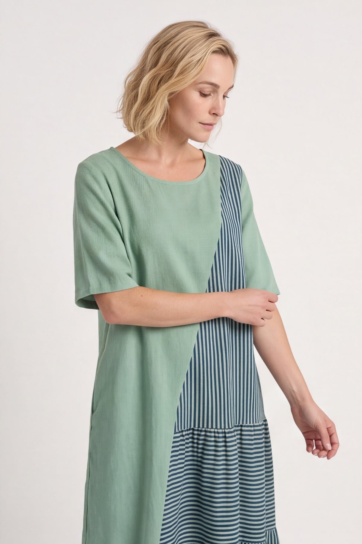Rosa Stripe Linen Stripe – image 2 of 6