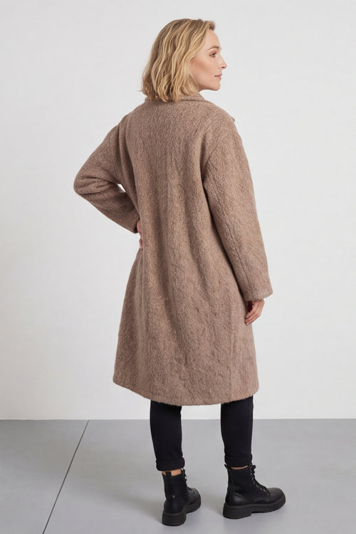 Chrysanta Coat Camel – image 2 of 6