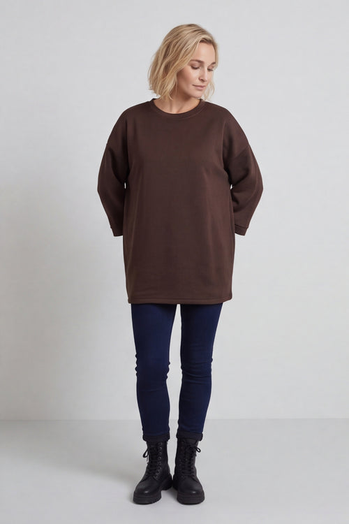 Corina Sweatshirt Cocoa – image 2 of 6