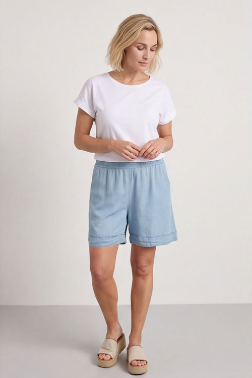 Rosemary Denim Shorts Light Denim – image 2 of 6