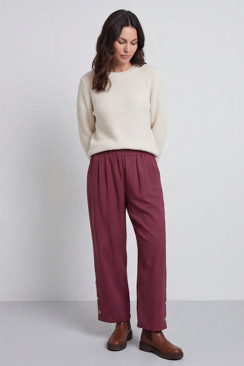Nydia Trousers Wine – image 2 of 6