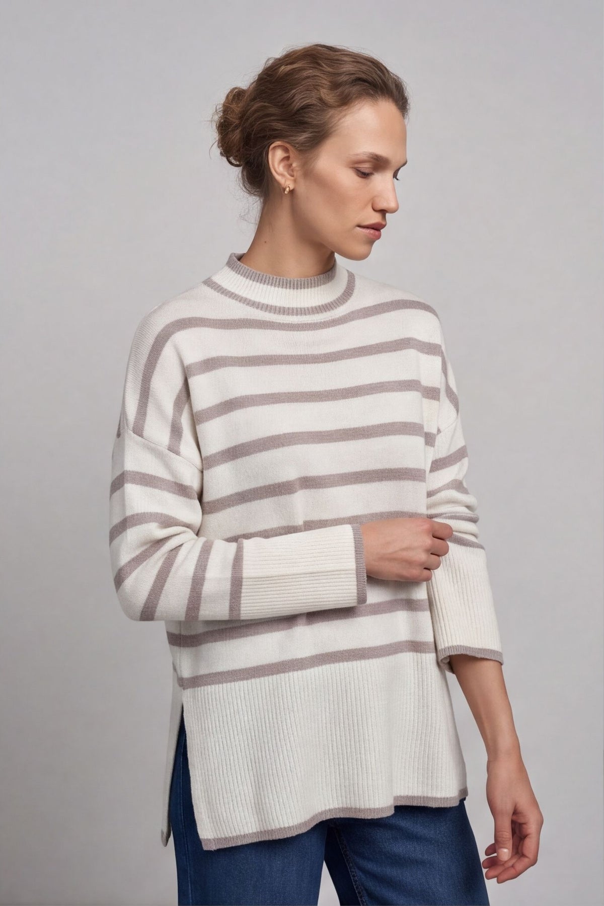 Marla Stripe Knit Top – image 2 of 6