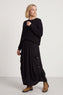 Lavone Cotton Skirt Black – image 1 of 5